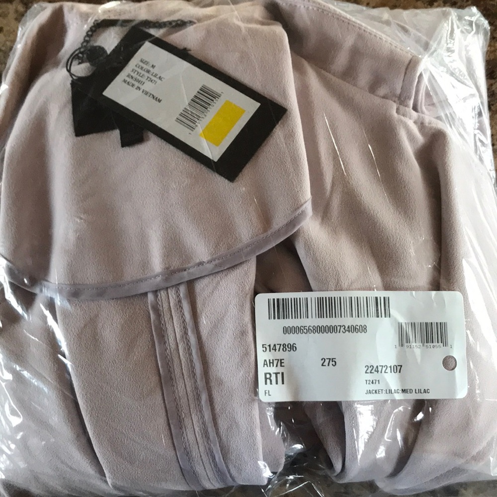 NWT Kendall & Kylie Side Slit Trench Coat - Picture 2 of 2